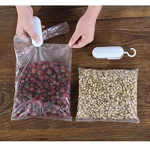 Household Appliances Seal Packing Food Hook Magic Cute Snacks Mini Heat Sealing Machine Cut Seal Packing Impulse Sealer