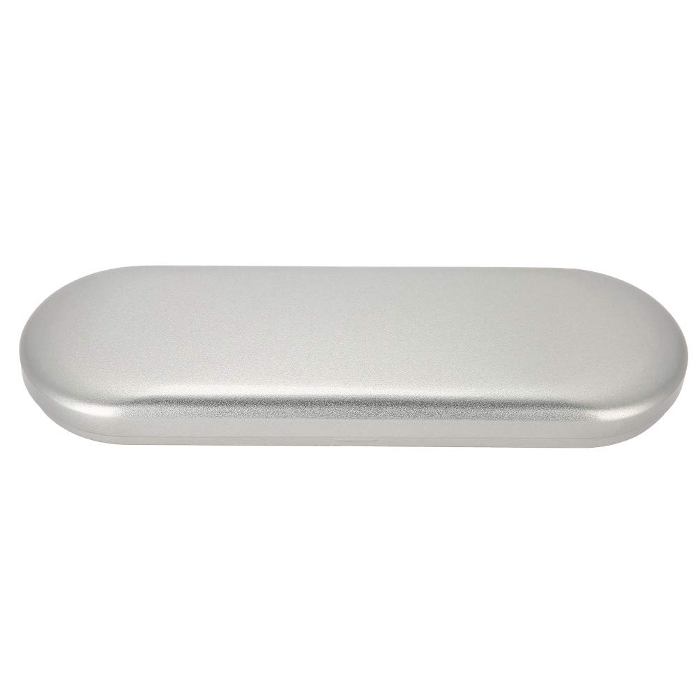 Tweezers Case Professional Storage Box Eyelash Exion Makeup Tool Organizer Case for Eyelashes Tweezers Scissors Lash Brush Eyeliner (Silver)