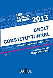 Droit constitutionnel, 2013