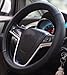 Mayco Bell Car Steering Wheel Cover 15 inch Comfort Durability Safety (Black)