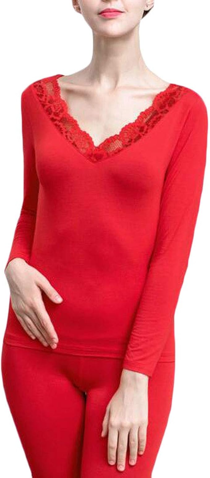 red base layer womens