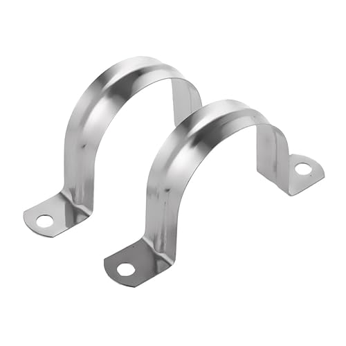 Pipe Saddle Clamp 50 mm ID, 47 mm IH, 40 * 8 mm T304 Stainless Steel