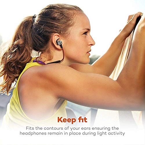 image for Bluetooth Headphones TaoTronics Wireless 4.2 Magnetic Earbuds Snug Fit