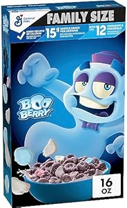 General Mills Boo Berry Breakfast Cereal, 16 oz Box