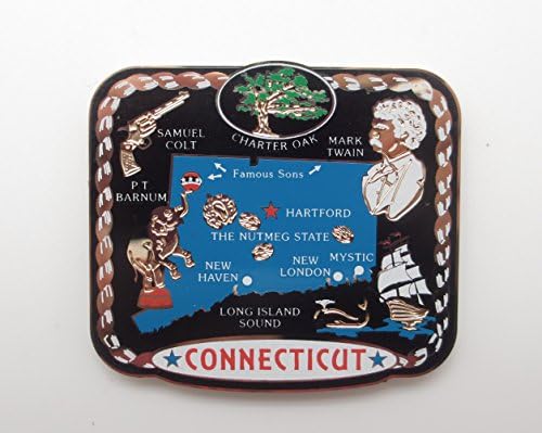 Connecticut State Landmarks MAGNET Souvenir Travel Gift