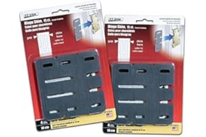 E-Z SHIM EZ-Shim, Inc. HS400BP 4" Quick Align Hinge Shim (Two Packs of 15)