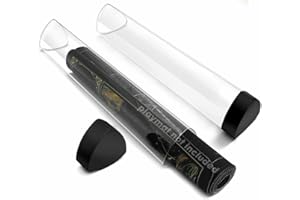 FROGIGO Playmat Tube Prism-Shaped for TCG Playmats - Non-Slip Play Mat Holder with Easy in/Out & Anti-Roll Design, Durable Mat Storage Case (2 Pcs, Black Cap)