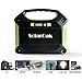 SolarOak Generator/Emergency Backup Power Station Supply with Flashlights for CPAP/Home/Travel/Camping/Outdoors(42000mAh/155Wh/110V/100W AC Outlet/3X 12V DC/3X USB Output)