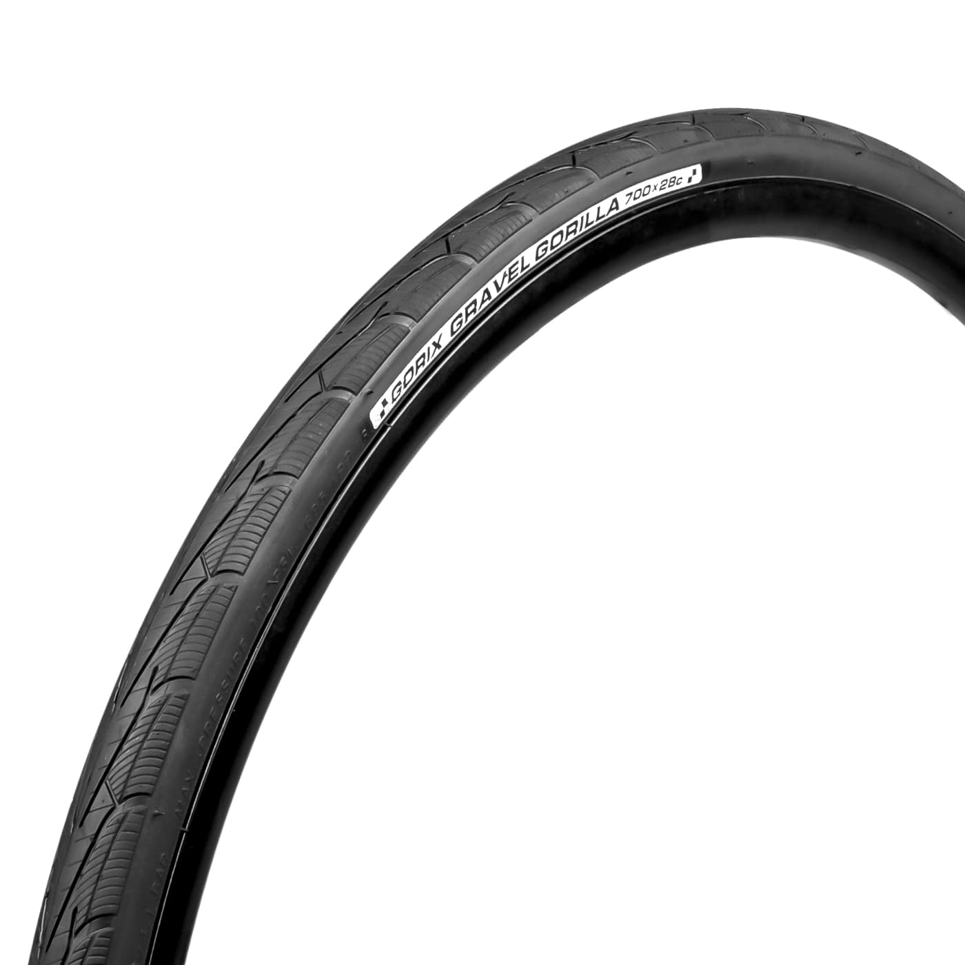 GORIX Road Bike Clincher Tire 700×28C Tread Gravel Road Cycling Bicycle (GRAVEL GORILLA)