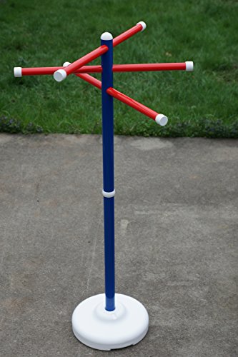 Outdoor Lamp Company Patriotic Spa and Pool Towel Rack. This Red, White and Blue Portable Towel Holder is Proudly Made in the USA!