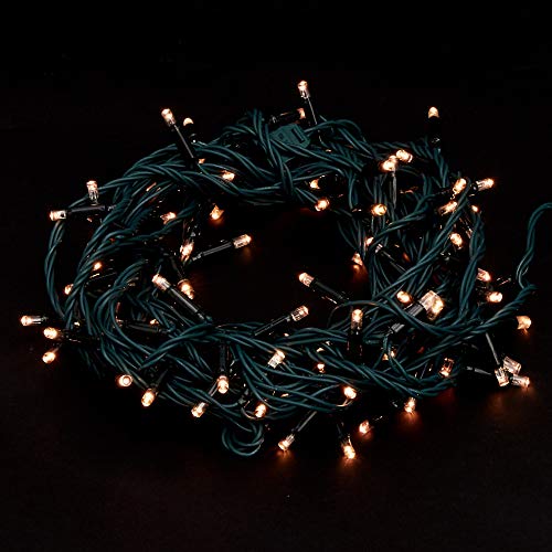 Amazon Basics 100 LED Commercial Grade Outdoor Christmas String Lights