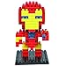 LOZ Mini Assembly Diamond Blocks Nanoblock The Avengers Iron Man Children's Educational Toy 9158-130pcs