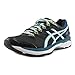 ASICS Women's GT-2000 4 Running Shoe,Black/Pool Blue/Flash Yellow,US 9 D