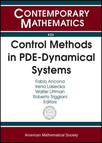 Control Methods in Pde-dynamical Systems: Ams-ims-siam Joint Summer Research Conference Control Methods in Pde-dynamical Systems, July 3-7, 2005, Snow Bird, Utah (Contemporary Mathematics)