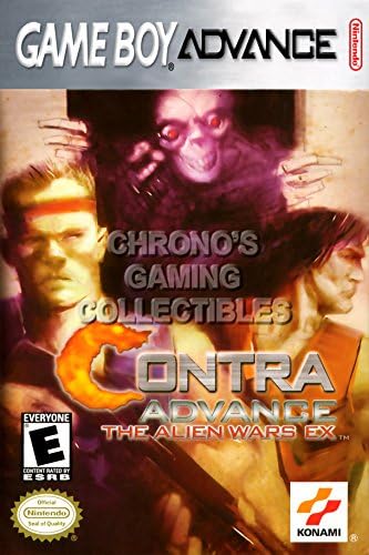 CGC Huge Poster - Contra Advance The Alienwars EX - Nintendo Game Boy Advance GBA - GBA013 (24" X 36")