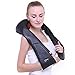 Boolex Shiatsu Back and Neck Massager with Heat Deep Kneading Massage for Neck, Back, Shoulder, Waist and Legs, Use at Home, Car, Office (Black)