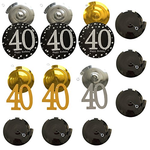 Gold-40th-Birthday-Party-Decorations-KIT-Cheers-to-40-Years-Banner-Sparkling-Celebration-40th-Hanging-Swirls-40-Years-Old-Party-Supplies-40th-Decorations