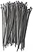 Heavy Duty Cable Zip Ties. Durable strong nylon tie wraps, 120 LB Tensile Strength (15 Inch 100 Pack, UV Black)