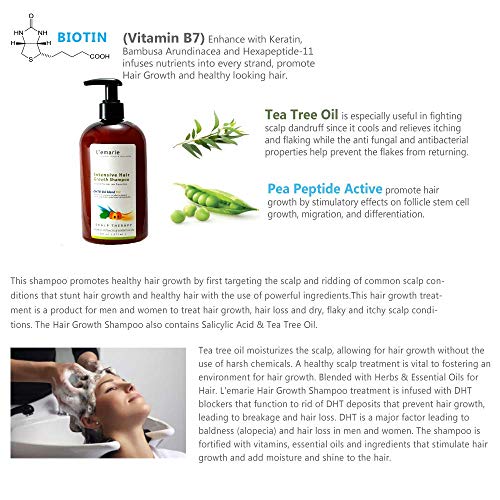 L Emarie Hair Growth Shampoo Anti Hair Loss Hair Regrowth