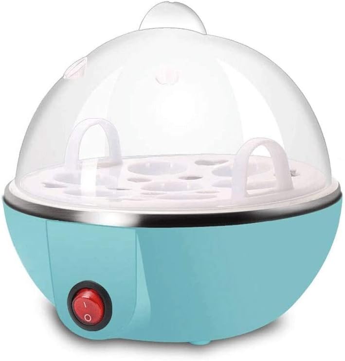 Z-COLOR Egg Boiler Poacher Electric Cooker with Steamer Attachment for Perfect Soft and Hard Boiled Eggs | up to 7 Egg Capacity | 350W