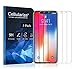 Tempered Glass Screen Protector for iPhone X [3 Pack] [LIFETIME REPLACEMENT WARRANTY] [CASE FRIENDLY] [ANTI-SCRATCH] [BUBBLE-FREE] [ULTRA-CLEAR]