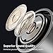 AUSDOM TW01 True Wireless Stereo Earbuds TWS Bluetooth 5.0 In-Ear Headphones with CVC8.0 Noise Cancelling Dual Mic, Light Wight, Easy Paring, HiFi Sound, 20H Playtime with Portable Charging Casethumb 4