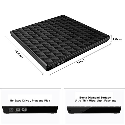 External-CD-Drive-for-Laptop-Vansky-Touch-Control-USB-30-Slim-External-DVD-Drive-CD-DVD-RW-Burner-Player-Writer-Rewriter-for-Mac-Windows-1087-Notebook-PC-Desktop-Macbook-Pro-Diamond-Surface