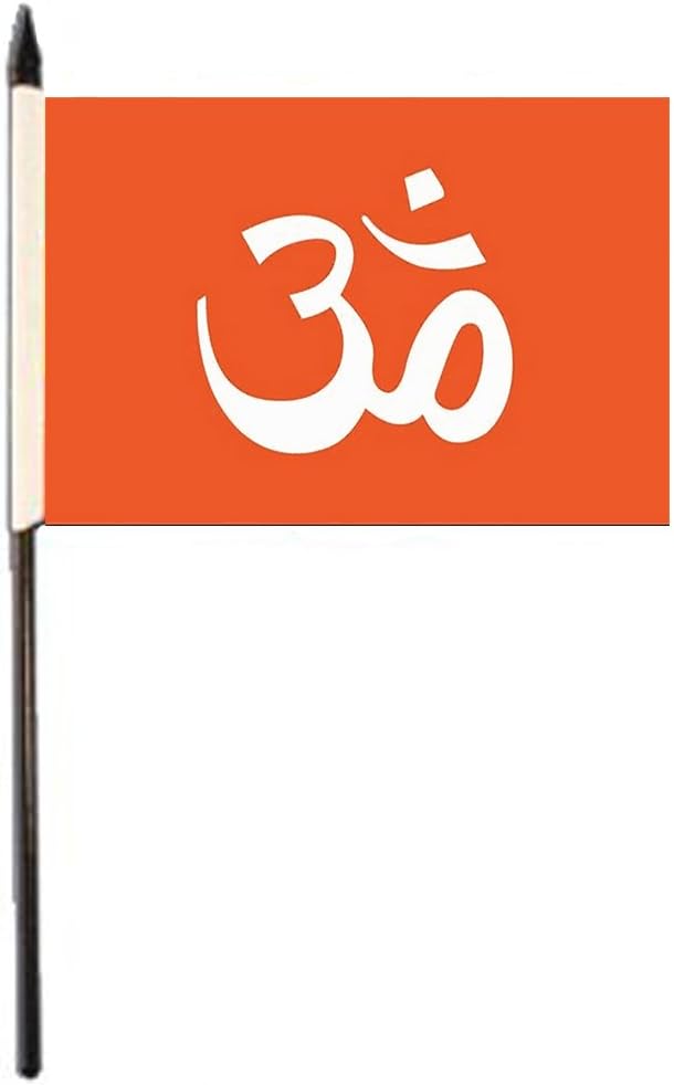 GIZZY® Hinduism, Hindu 6" x 4" hand waving flag