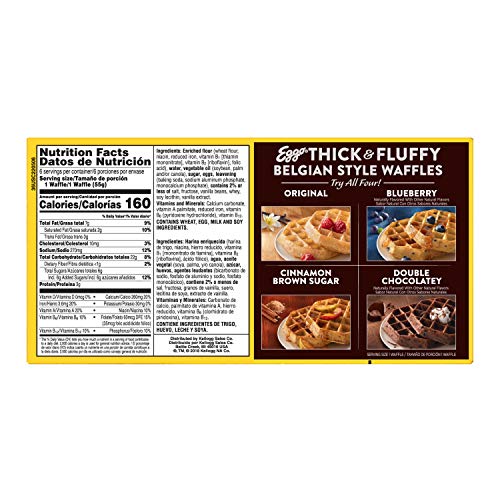 6 Kelloggs+Fluffy+Waffles+Original+Breakfast