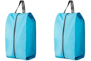 2 Pack Large Shoe Bags For Travel Zippered Shoe Organizers With Handle Dustproof Travel Shoe Storage Bags Travel Essentials, 