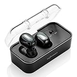 NEXGADGET Wireless Earbuds Truly Wireless Bluetooth Headphones with Charging Case and Built-in Mic Stereo Mini In-Ear Bluetooth Earbuds Noise Cancelling Headset for iPhone and Android Phones