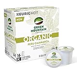 Green Mountain Coffee Organic Peru Cajamarca Keurig K-Cups, 16 Count