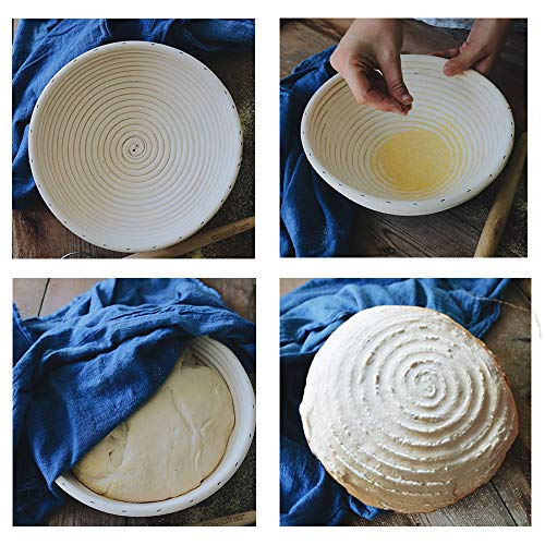 2 Banneton+Proofing+Basket+Rising+Professional