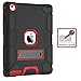 BENTOBEN iPad 2 Case, iPad 4 Case, iPad 3 Case (Old Model), 3 in 1 Kickstand Soft&Hard Protective Heavy Duty Rugged Shockproof Drop Resistant Anti-Slip Case for Apple iPad 2/3/4 9.7