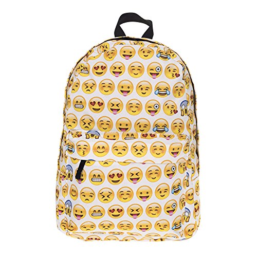 Cevinee™ multi-room lovely emoji daily backpack, cute smile fac…