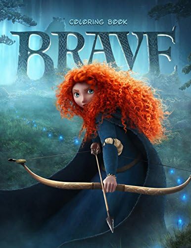 Brave Coloring Book: Coloring Book for Kids and Adults, Activity Book, Great Starter Book for Children Paperback – Large Print, 23 Mar 2018