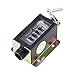 Walfront D67-F 5 Digit Mechanical Resettable Manual Hand Pull Stroke Tally Counter 0-99999 Used in Textiles, Machinery, Winding Hill