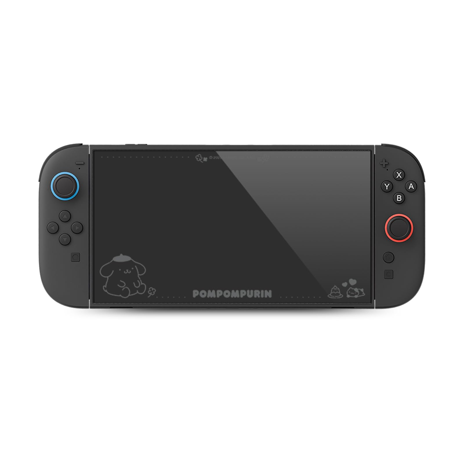 Kuitmor Screen Protector compatible with Switch 2, High-Alumina Tempered Glass with Hidden Pattern (Visible When Screen Off) - 9H Hardness Anti-Scratch, Bubble-Free Installation Kit, Ultra HD clear 1 Pack - BDG