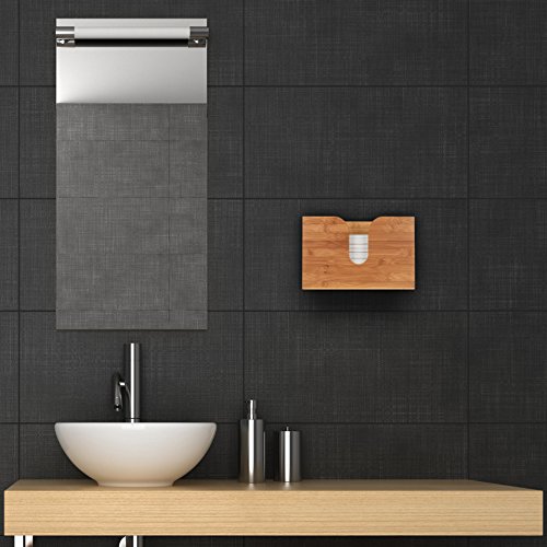 Bamboo Paper Towel Dispenser Holds Multifold Trifold Z Fold C Fold