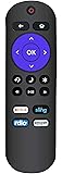 Universal Replacement Roku TV Remote, Compatible