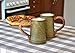 Handmade Ceramic Beer Mug Clay Cup with Handle 25oz Multicolor Earthenware Tea Coffee Lead Free Pottery Handcrafted Green Semin Mug
