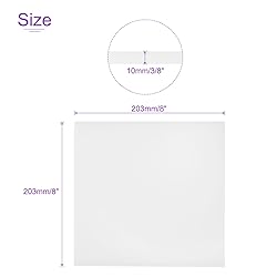 DMiotech 8 x 8 x 3/8 Inch Plastic UHMW