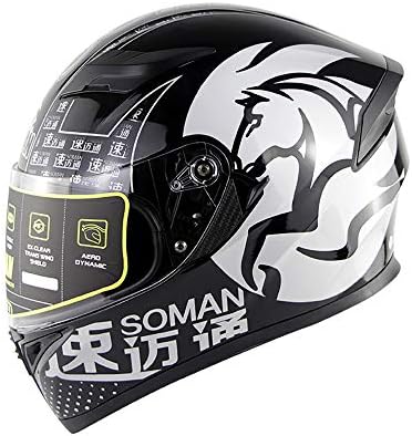 Full Face Motorbike Motorcycle Crash Helmet D.O.T & ECE 22.05 Approved Motocross helmet off-road racing downhill pedal helmet,L