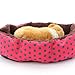 Masione Pet Bed Dog Puppy Cat Soft Cotton Fleece Warm Nest House Mat (Red)