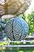 Allsop 31407 Soji Stella Boho Handmade LED Outdoor Solar Lantern, 12X12, Ink