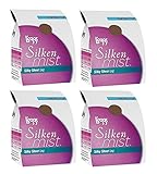 4-Pack L'eggs Silken Mist Silky Sheer Leg, Control Top Pantyhose