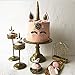Unicorn Birthday Cake Topper Soft Ceramics Themed Party Decoration for Baby Shower, Wedding and Birthday Party