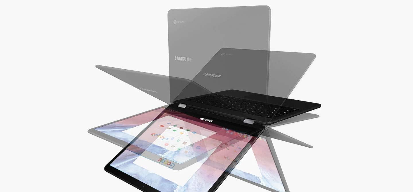 Samsung XE510C25-K01US Intel CORE M3 6Y30 0.9 GHz Laptop, 4 GB RAM, 32 GB SSD, 12.3" LCD, Metallic Black, Chrome