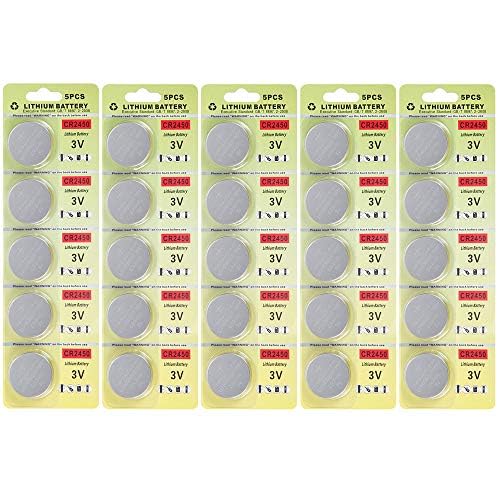 Fortune 25 Pack CR2450 Battery 3v Lithium CR 2450