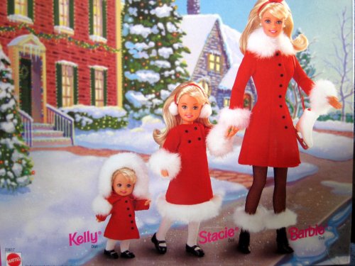 Holiday Sisters 1999 Barbie, Kelly & Stacie Gift Set